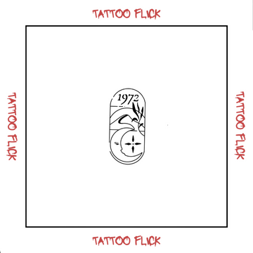 1972 Window  - Temporary Tattoo