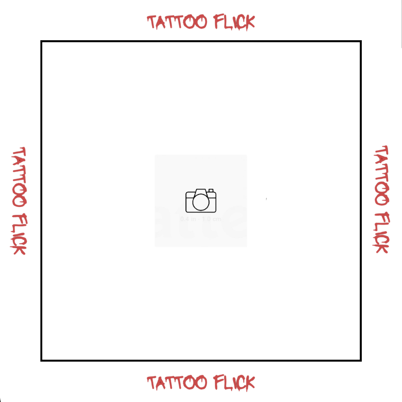 Camera - Temporary Tattoo