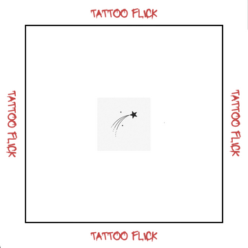 Little Shooting Star - Temporary Tattoo