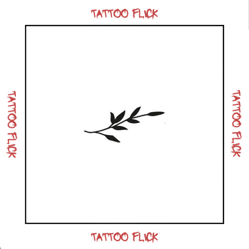 Fineline Poppy - Temporary Tattoo