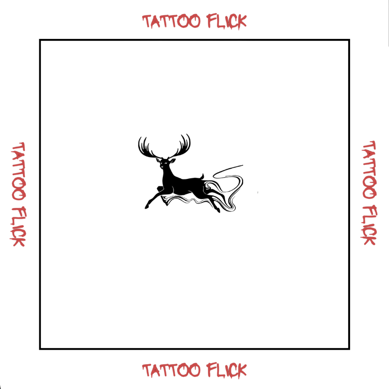 Patronus Deer - Temporary Tattoo