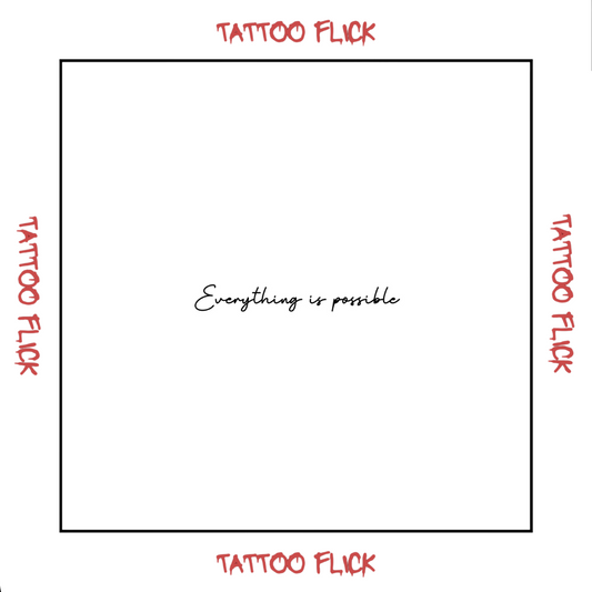 Everything is possible - Temporary Tattoo