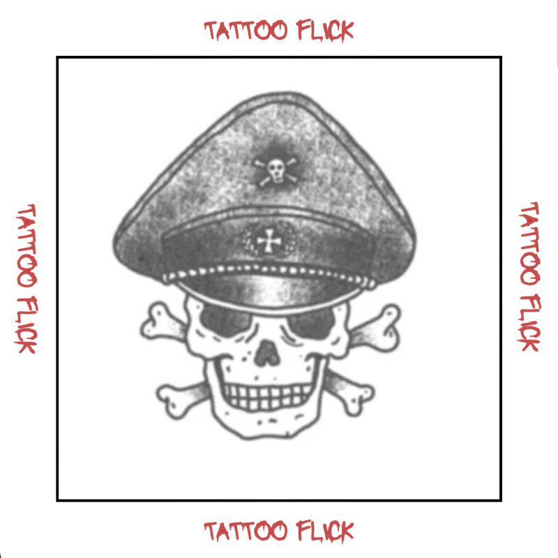 Dead Soldier  - Temporary Tattoo