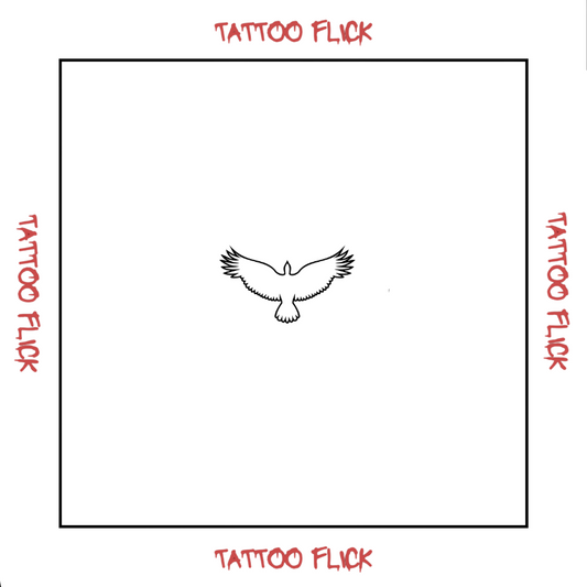 Eagle From Above - Temporary Tattoo