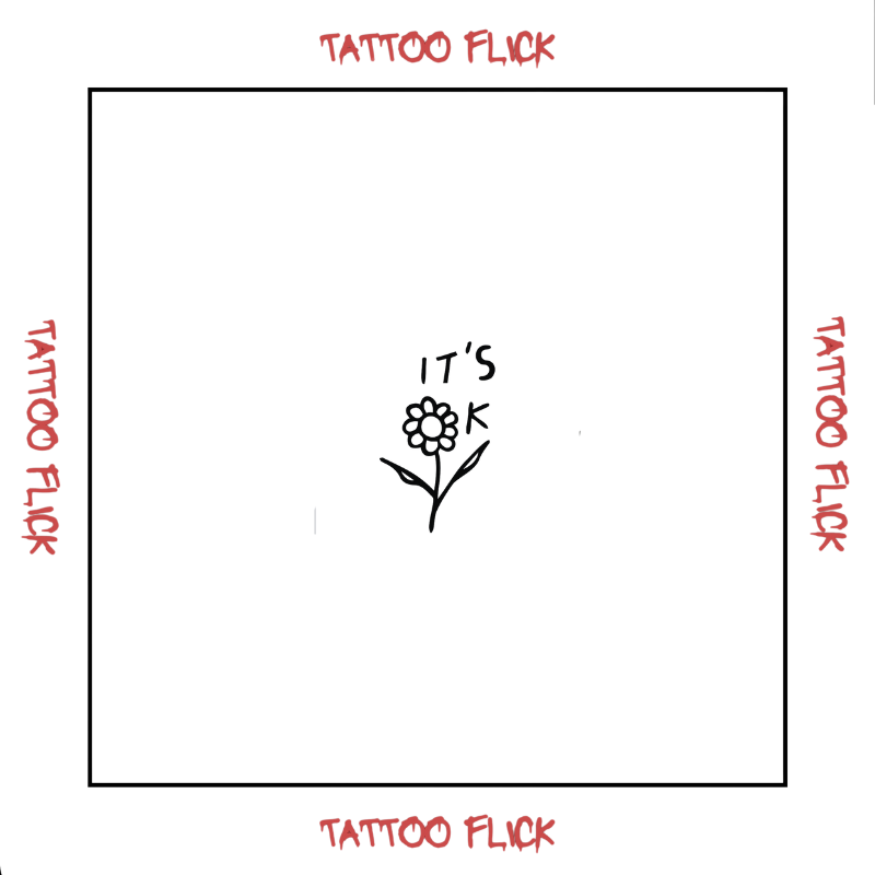 It's OK - Temporary Tattoo