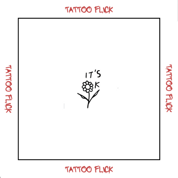 It's OK - Temporary Tattoo