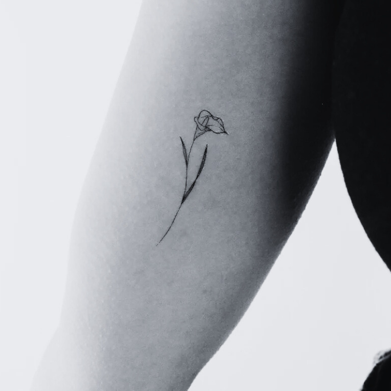 Tiny Flowers - Temporary Tattoo