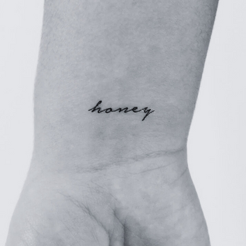 Honey - Temporary Tattoo