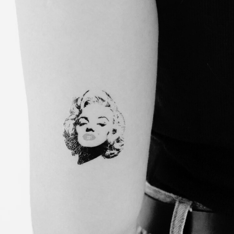 Marilyn Monroe - Temporary Tattoo