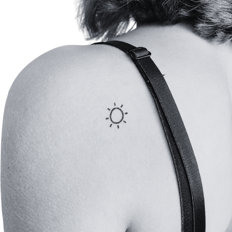 Sun Temporary - Temporary Tattoo