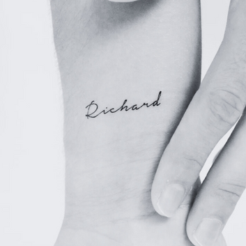 Richard - Temporary Tattoo