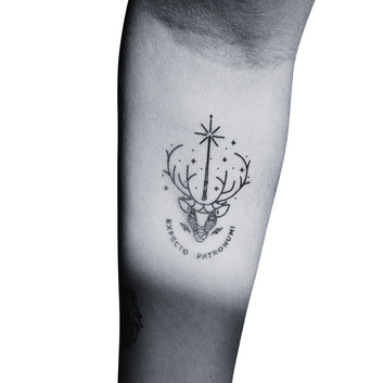 Expecto Patronum - Temporary Tattoo