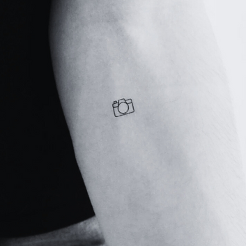 Camera - Temporary Tattoo