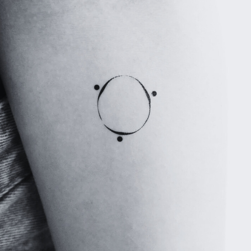 Ubuntu Symbol - Temporary Tattoo