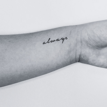 Always- Temporary Tattoo