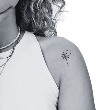 Dandelion  - Temporary Tattoo