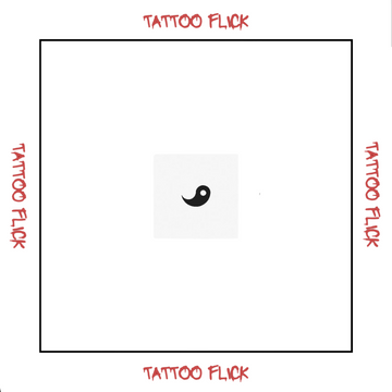 Matching Yin & Yang - Temporary Tattoo