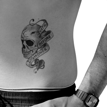 Death Before Dishonor - Temporary Tattoo